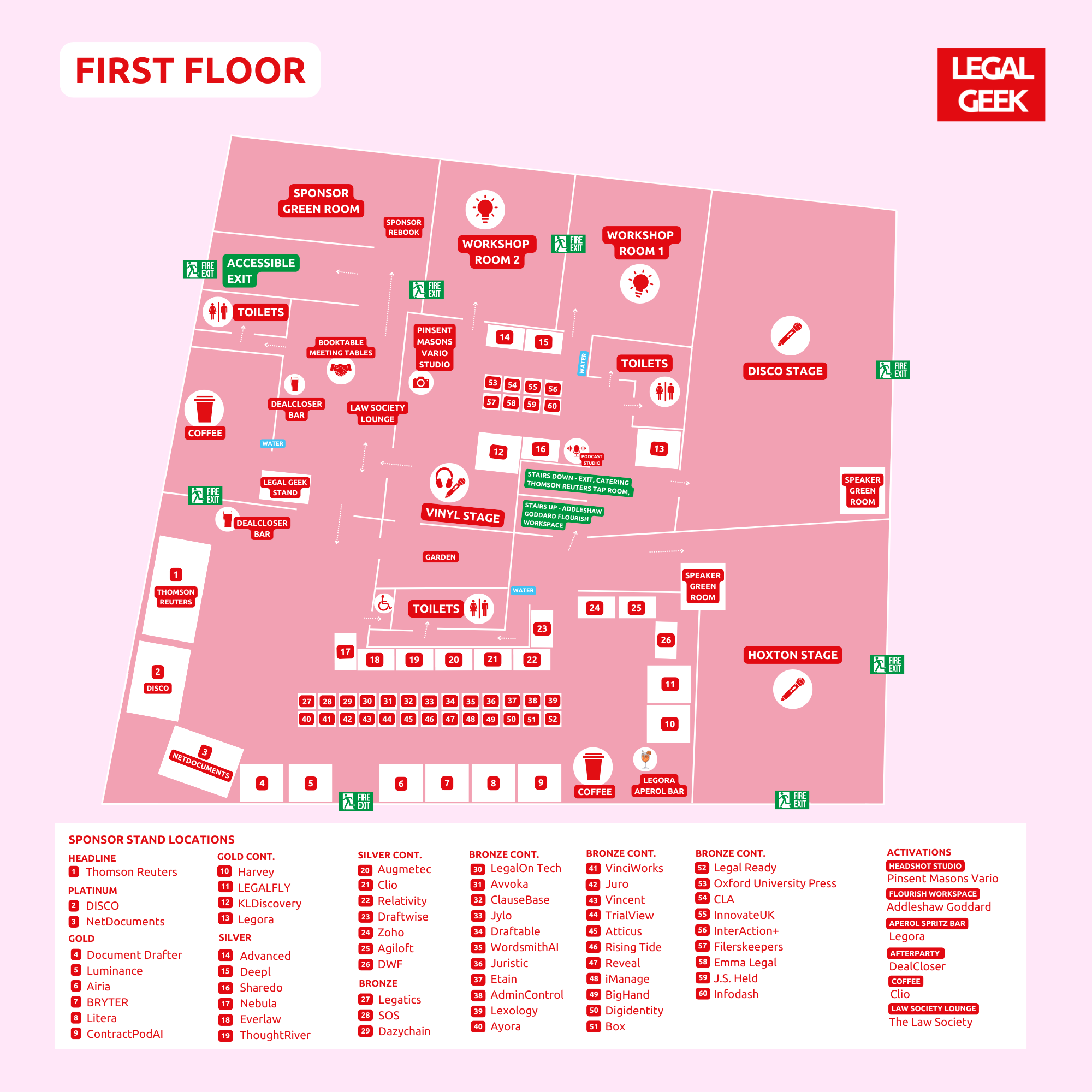 Legal Geek Conference Map - October 2025 - First Floor (4)